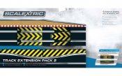Scalextric C8511 - Track Extension Pack 2 - Leap Ramps & Side Swipes