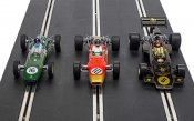 Scalextric C4184A - The Genius of Colin Chapman Lotus F1 Triple Pack (25, 49 & 72)