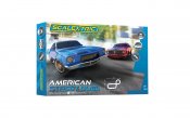 Scalextric C1429T - AMERICAN STREET DUEL - Camaro vs. Mustang - 1/32 scale race set