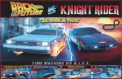 Scalextric C1431T - BACK TO THE FUTURE V. KNIGHT RIDER - 1/32 scale race set