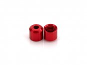 ScaleRacing SR1122 - EVOLUTION Body Post Tubes 5.5mm, Red-Anodized Aluminum, x2