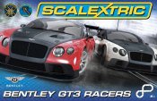 Scalextric C1349T BENTLEY GT3 RACERS, 1/32 scale race set