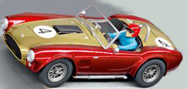 Carrera 27433 - Shelby Cobra 289 - Candy Red/Gold