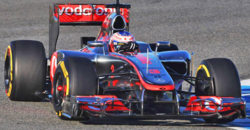 Scalextric C3265 McLaren F1 2012, J. Button