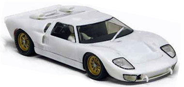 Slot It SICA20Z Ford GT40 MkII, all white