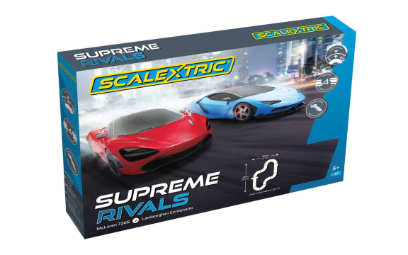 Scalextric C1407T SUPREME RIVALS, 1/32 scale race set
