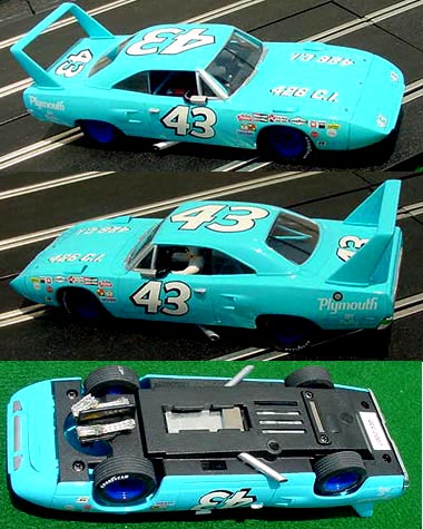 Carrera 27186 Plymouth Superbird 43 Richard Petty 1970 Motor FC130