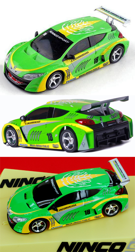 Ninco 50556 Renault Megane Trophy green yellow
