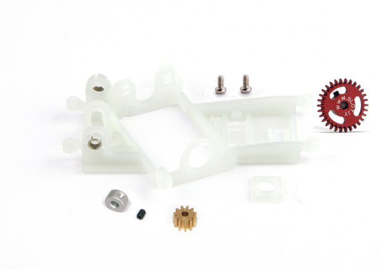 Slot.it KK10B - Anglewinder Conversion Kit - 1.0mm Offset - 11T/30T - EVO6