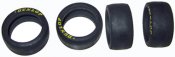 Sloting Plus SP40216009 - Universal Front Wheels - Press-on Plastic - 16 x 9mm - pair
