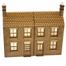Magnetic Racing MRA024 - Terraced House - Ultra Low Relief - Twin Pack