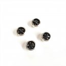 SRC RM0618 - Aluminum Wheels - 15.8 x 8.3mm - with Fuchs inserts - pack of 4