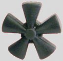 Sloting Plus SP40216009 - Universal Front Wheels - Press-on Plastic - 16 x 9mm - pair