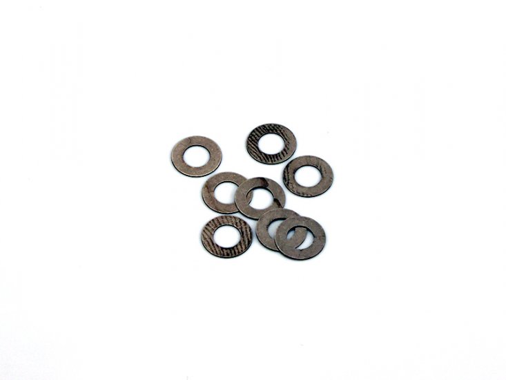 MR Slotcar MR8175 - Guide Washers - Steel - 0.15mm thick - pack of 8