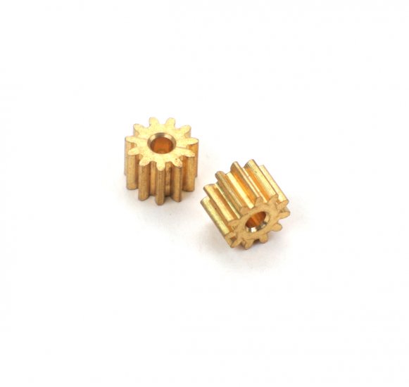 Avant Slot 20616 - Brass Pinion Gear - 11T - 6.0mm - x2
