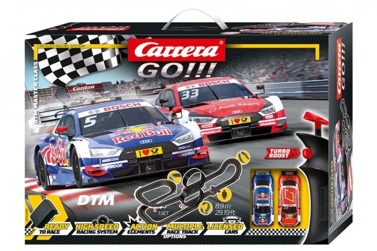Carrera GO! 62480 - DTM MASTER CLASS - 1/43 scale race set [62480] - $  : Electric Dreams, New and Vintage Slot Cars, New and Vintage Slot Cars