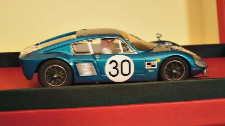 GMC18 Elva BMW GT160 LeMans 1965 driven by Lanfanchi and Wrottesley - Click Image to Close