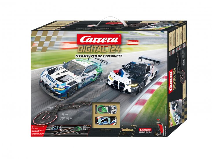 Carrera 23631 - START YOUR ENGINES - BMW M4 GT3 vs. BMW M4 GT3 - Digital 124