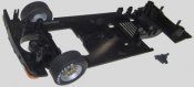 Sloting Plus SP40216009 - Universal Front Wheels - Press-on Plastic - 16 x 9mm - pair