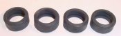 Sloting Plus SP40216009 - Universal Front Wheels - Press-on Plastic - 16 x 9mm - pair