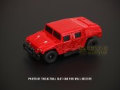 Mattel - 440-X2 - Humvee - Red