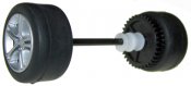 Sloting Plus SP40216009 - Universal Front Wheels - Press-on Plastic - 16 x 9mm - pair