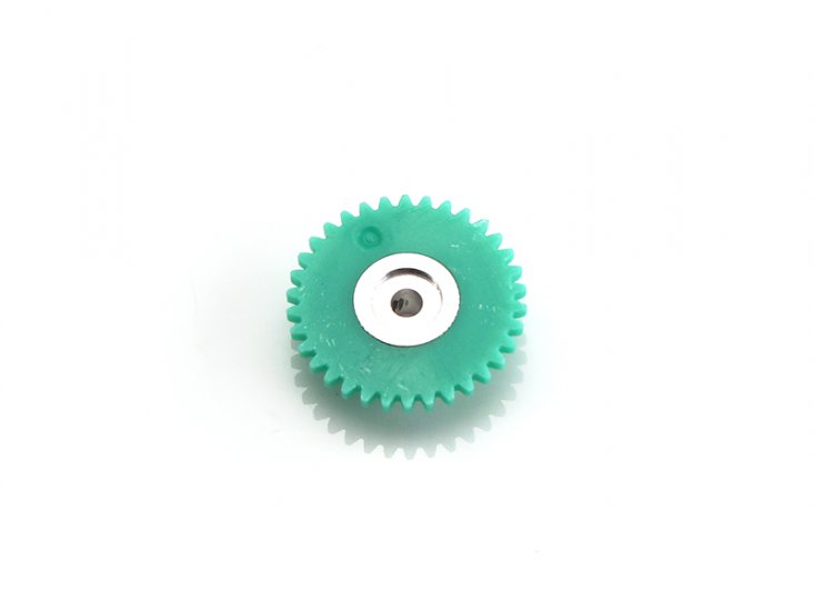 MR Slotcar MR6234P - Sidewinder Gear - 34T - 18.0mm diameter - Plastic w/ Aluminum Hub