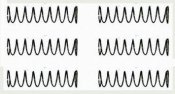 Allslotcar AS013 - Suspension Springs - Hard - pack of 6