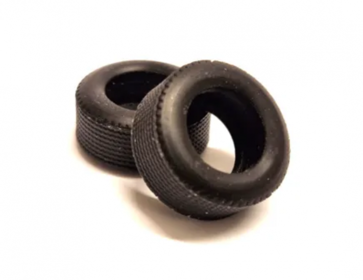 Ortmann ORT19 - Pair of Urethane Tires - for 1/24 Cox Chaparral, Strombecker Chaparral/Cheetah/Lotus - Click Image to Close