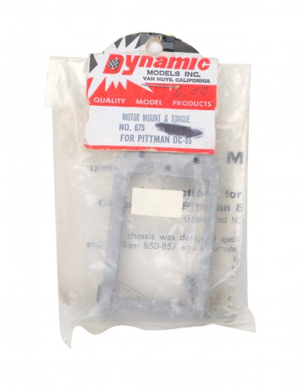 Dynamic - DYN-675 - Motor Mount and Tongue - Click Image to Close