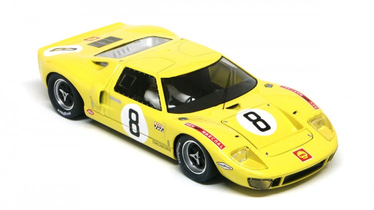 Slot.it CA18B - Ford GT40 - #8 Shell - '69 Le Mans