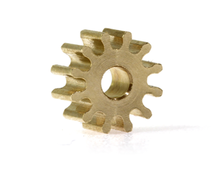 Scaleauto SC-1097A75 - Brass Pinion - 14T x 7.5mm - pack of 2