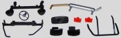 Sloting Plus SP40216009 - Universal Front Wheels - Press-on Plastic - 16 x 9mm - pair
