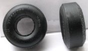 Ortmann ORT19 Cox 1/24 Firestone rear tires for Chaparrals, pr.