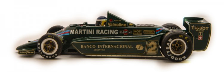 Osterero ODG155PK --PRE-ORDER NOW!-- Lotus 79 #2 Carlos Reutemann '79 Martini complete Painted KIT