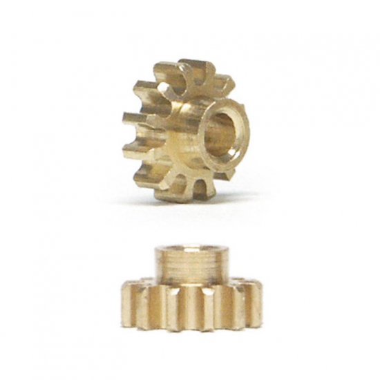 NSR 6912 - 12T Sidewinder Brass Pinion - 6.75mm - Extralight - pack of 2 - Click Image to Close