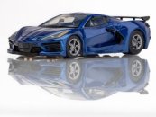 AFX 22094 - Corvette C8 - Riptide Blue Metallic - HO (1/64)