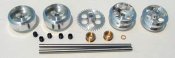 NSR 4212 Front/rear kit, 17" wheels, Scalextric/Fly Sidewinder