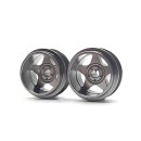 Staffs 284 - Grey Alloy Wheels - 5-Spoke Deep Dish - 15.8 x 10mm - Air System - pair