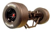 Sloting Plus SP40216009 - Universal Front Wheels - Press-on Plastic - 16 x 9mm - pair