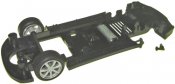 Sloting Plus SP40216009 - Universal Front Wheels - Press-on Plastic - 16 x 9mm - pair