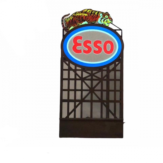 Magnetic Racing Bill029 - Esso Billboard - Painted and Illuminated