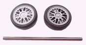 Fly RP311 - Front Axle Assembly - for Fly Racing Porsche GT1-98