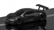 Scalextric C3663 Audi R8, plain black (C)