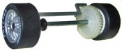 Sloting Plus SP40216009 - Universal Front Wheels - Press-on Plastic - 16 x 9mm - pair