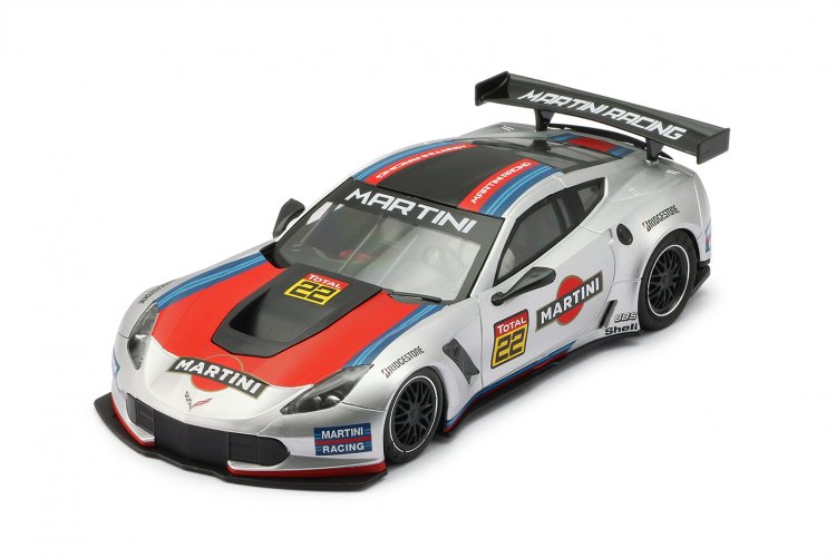 NSR 0160SW Corvette C7R #22 Martini Grey - SW Shark 25k