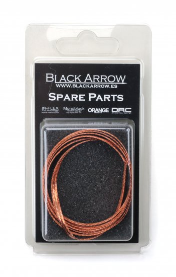 Black Arrow BABR01A - Copper Braid - 0.4mm thick - 1 meter roll