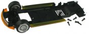 Sloting Plus SP40216009 - Universal Front Wheels - Press-on Plastic - 16 x 9mm - pair