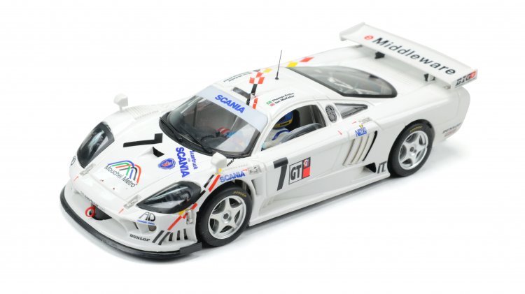 FLY A265 SALEEN S7R BRANDS HATCH BGTC 2002 NEW 1/32 SLOT CAR IN DISPLAY 