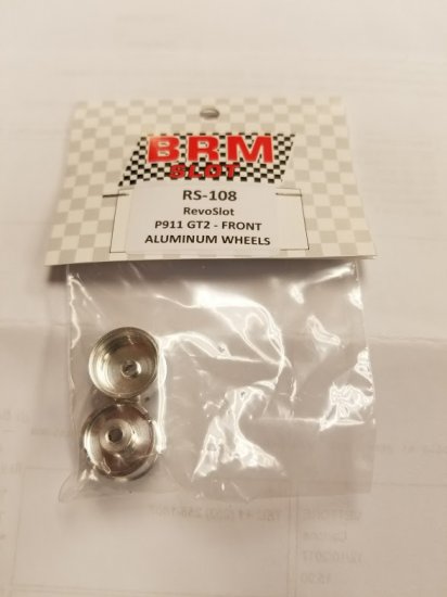 Revo Slot RS-108 - Front Aluminum Wheels - 16 x 8.5mm